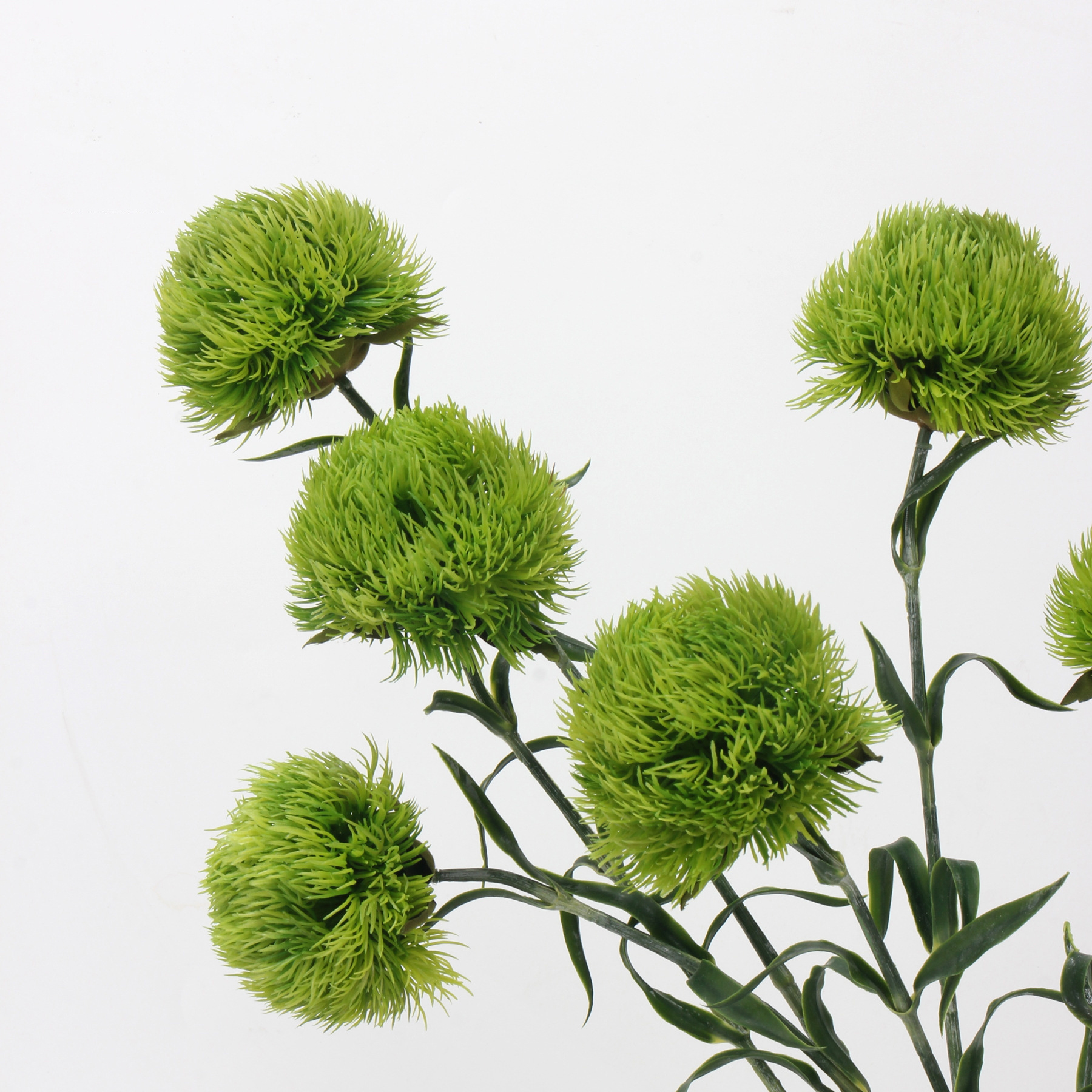 M-1250 Artificial plants and flowers decor green artificial real touch dandelion flowers decoration