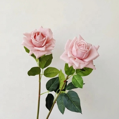 O-X304 Wholesale White Pink Red Real Touch Roses Home Wedding Decor High Quality Large Real Touch Artificial Flowers Blue Roses