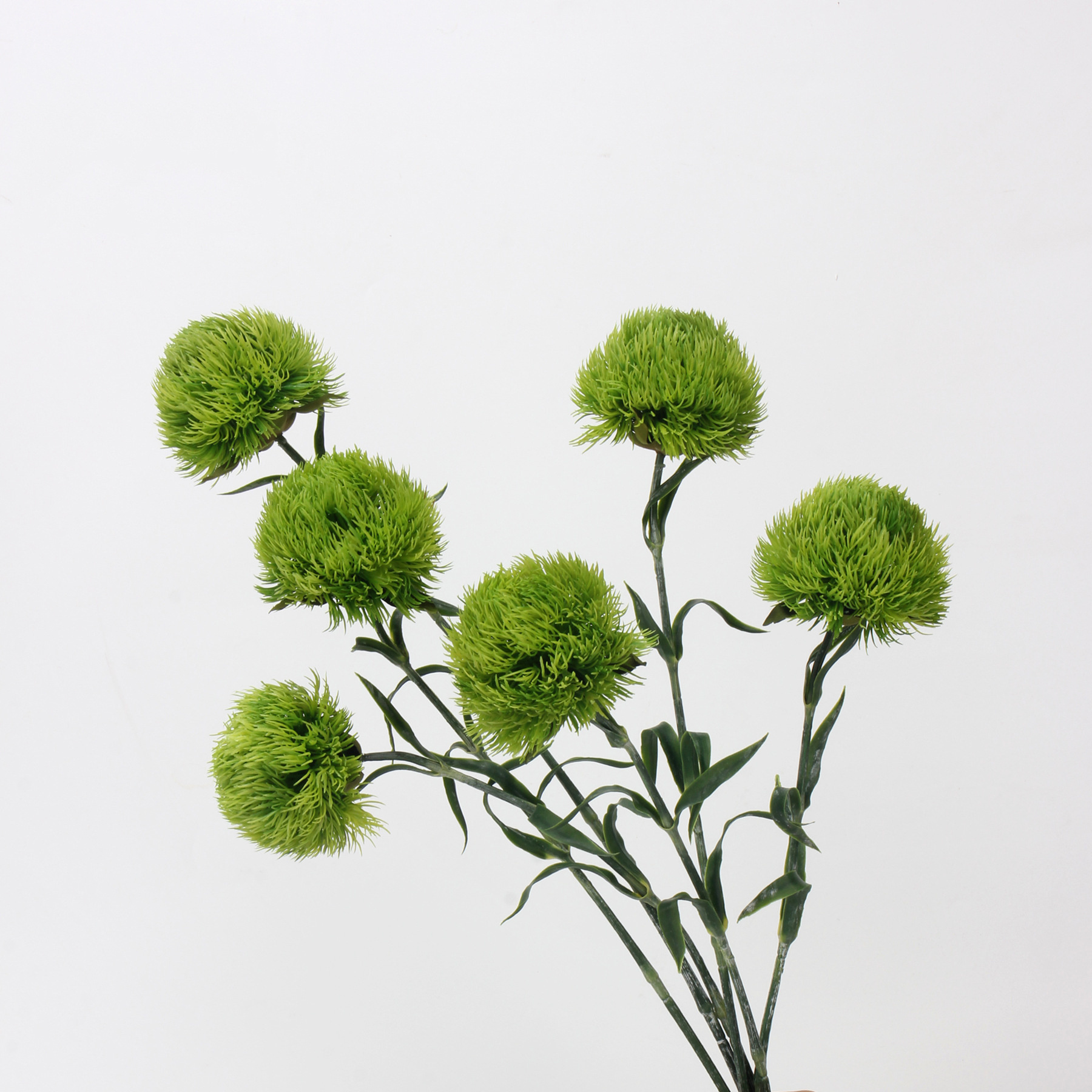 M-1250 Artificial plants and flowers decor green artificial real touch dandelion flowers decoration