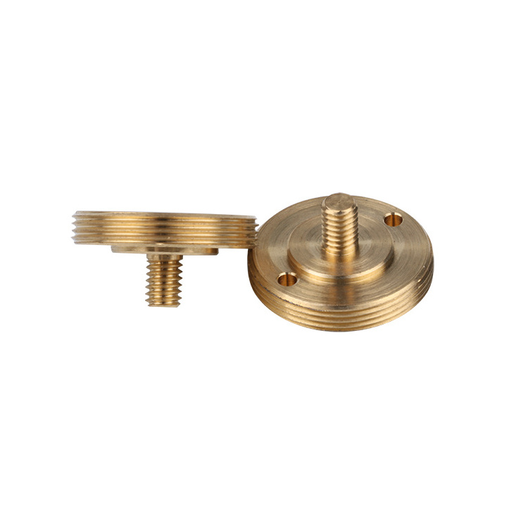 China Manufacturing Custom 5 Axis Brass CNC Machining Parts/Copper Joint Component