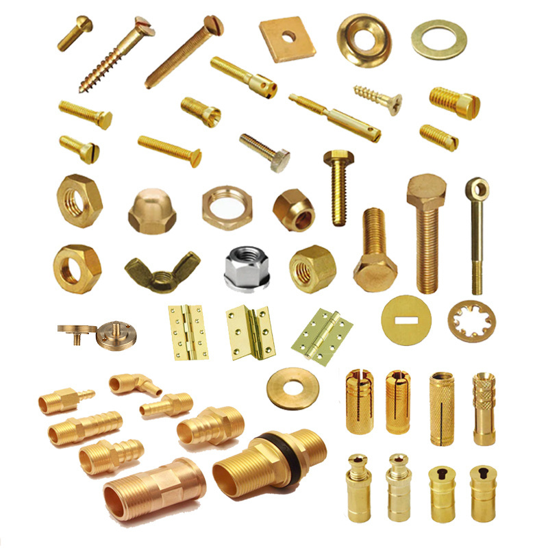 China Manufacturing Custom 5 Axis Brass CNC Machining Parts/Copper Joint Component