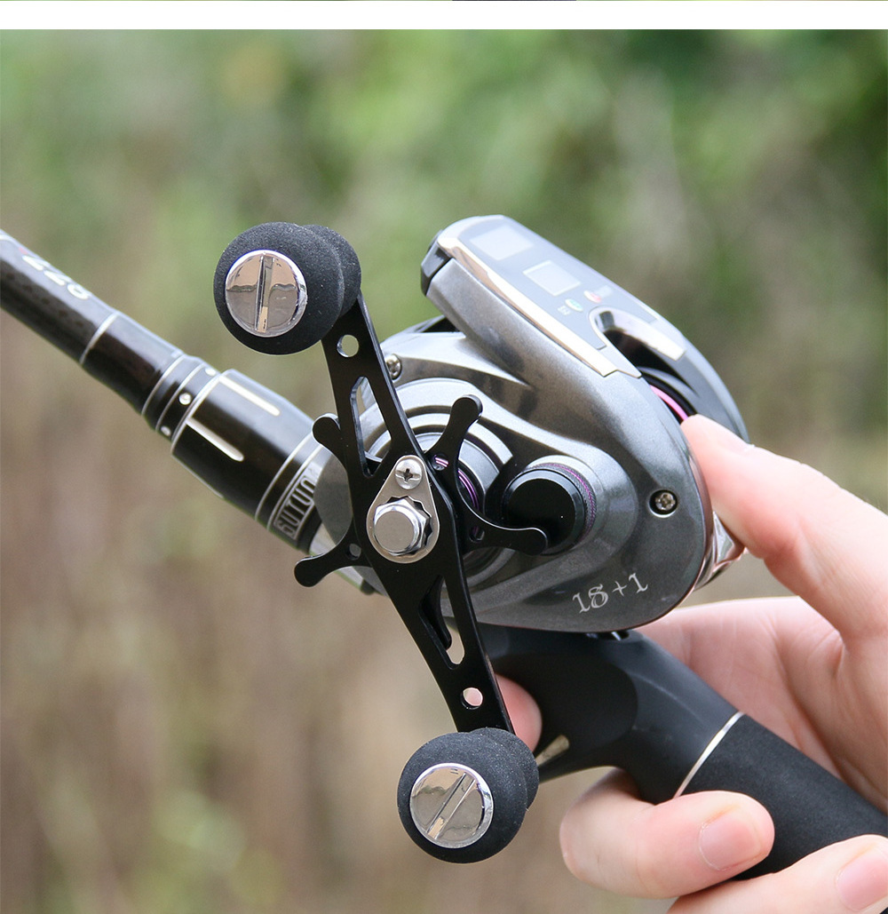 CASTSOON Electronic Digital Display Bait Casting Reel With USB Charging Magnetic Brake Big Game Electric Deep Sea Fishing Reels