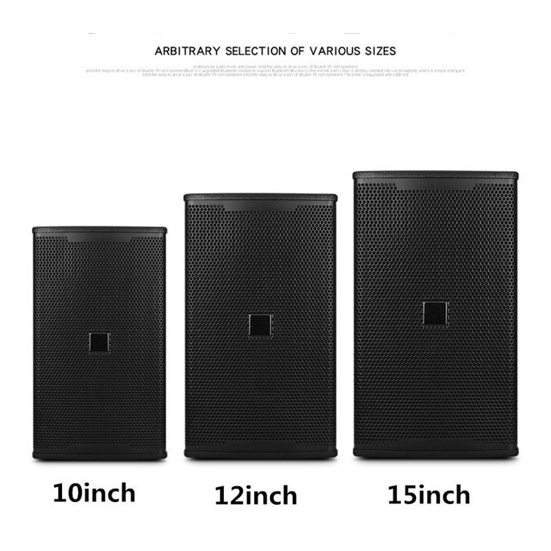 Professional audio sound 10inch 12inch 15inch monitor high end speakers