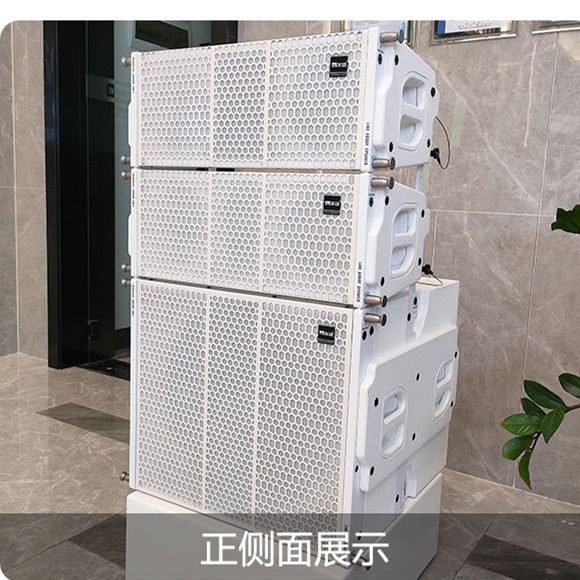 CSL Audio Professional speaker audio system double 6.5 inch white line array conference room sound system