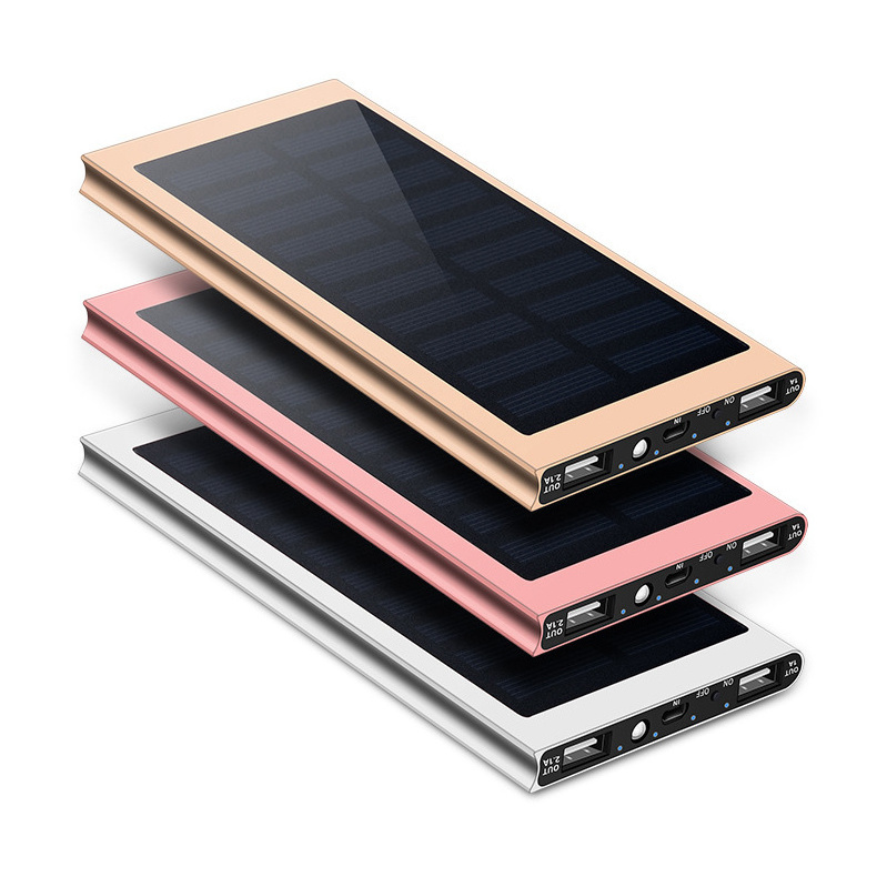 Life waterproof Solar Power Bank 80000mah Solar charger waterproof 8000mah power bank portable for cell