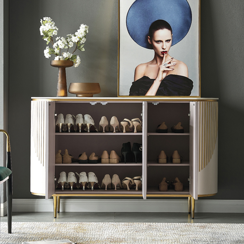 Modern Art Design Shoes Storage Console Cabinets Living Room Furniture Adjustable Cabinet Sideboard