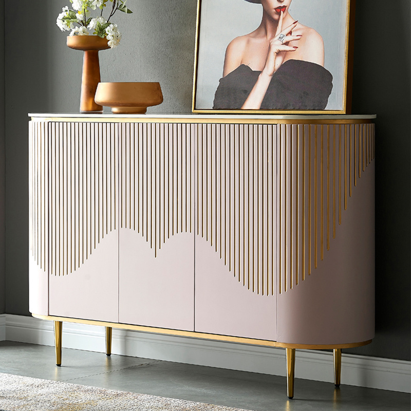 Modern Art Design Shoes Storage Console Cabinets Living Room Furniture Adjustable Cabinet Sideboard