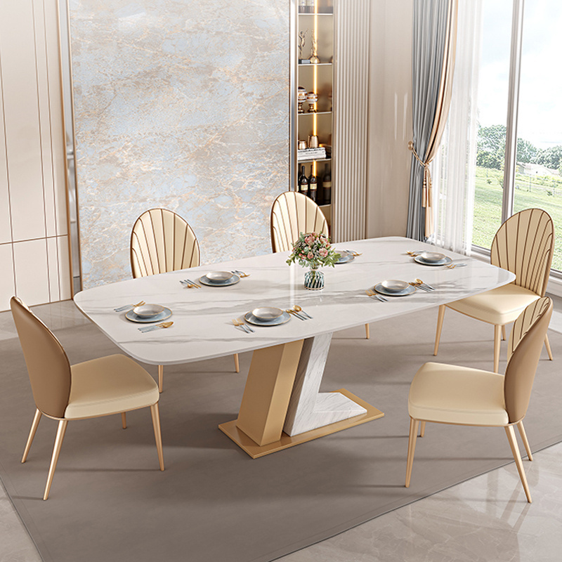 2022 New Design Italian Minimalist style Dining Table in Dining Room Furniture