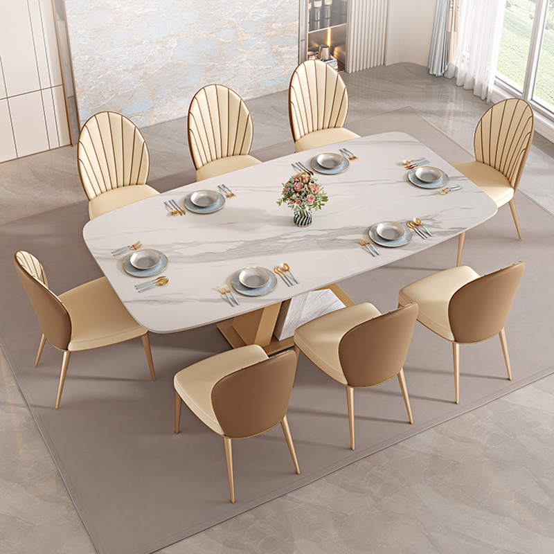 2022 New Design Italian Minimalist style Dining Table in Dining Room Furniture