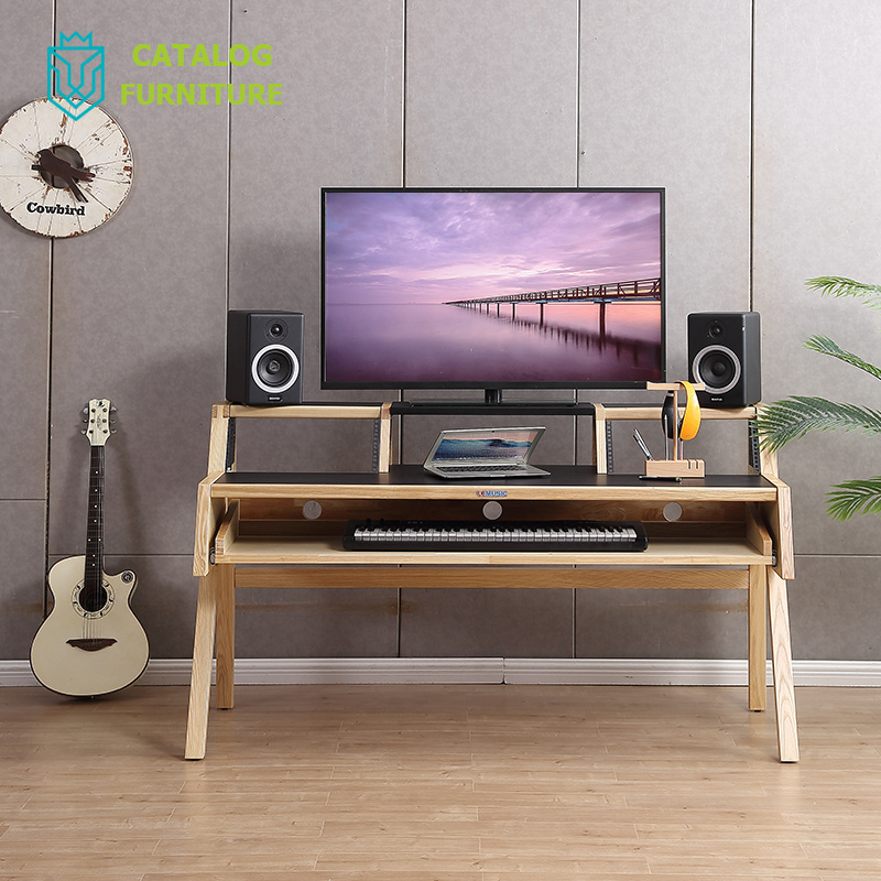 Classic music desk photography studio furniture for recording workshop in stocks