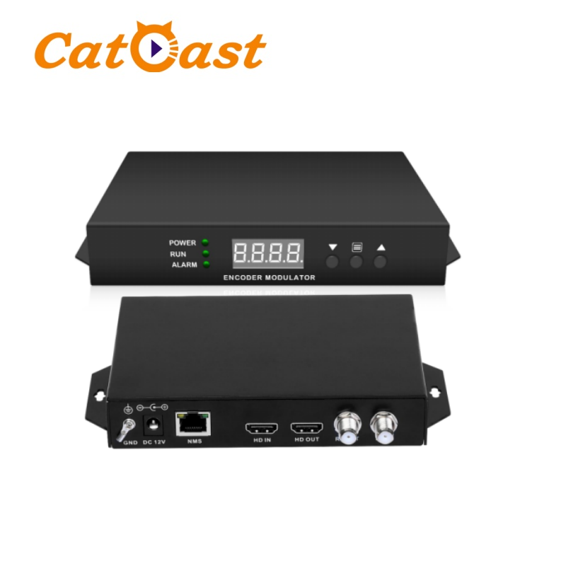 mini MPEG2 HD QAM encoder modulator 1080P ATSC RF Modulator for USA Canada Mexico cable TV