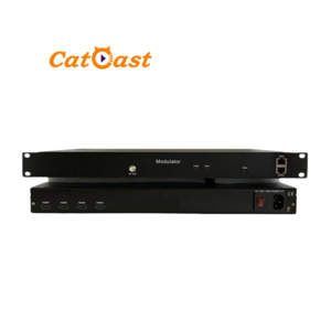 Digital cable TV Encoder Modulator 8 Channels HD MI to 4 carriers RF Modulator HD MI to RF QAM Encoder Modulator