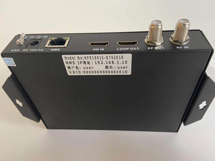 MPEG2 HD to RF ATSC DVB-C J.83B Modulation 1080P ATSC QAM Modulator Mini MPEG2 Encoder Modulator