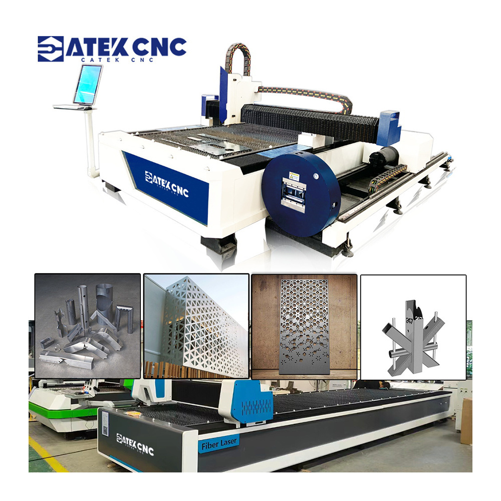 fiber laser cutter 2000w stainless steel carbon steel metal tube cutting machine 500w fiber laser cutting machine