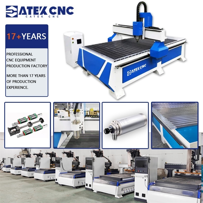 Heavy Duty make wooden variable speed 1530 atc cnc router machine blue for wood with Vacuum Table