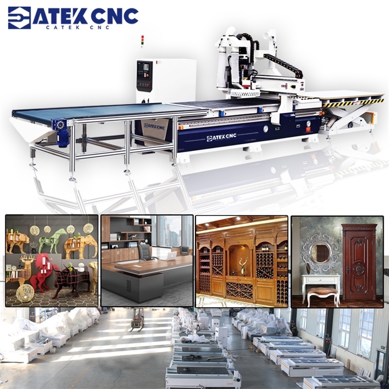 Beautiful appearance and reasonable price 1325 ATC Cnc Router Wood Acrylic Woodworking Engraving Machine