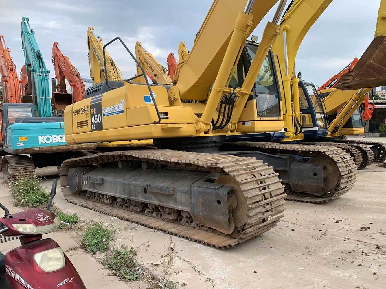 Large PC450-7 Mid Size Second Hand Used Komatsu Excavator for Sale