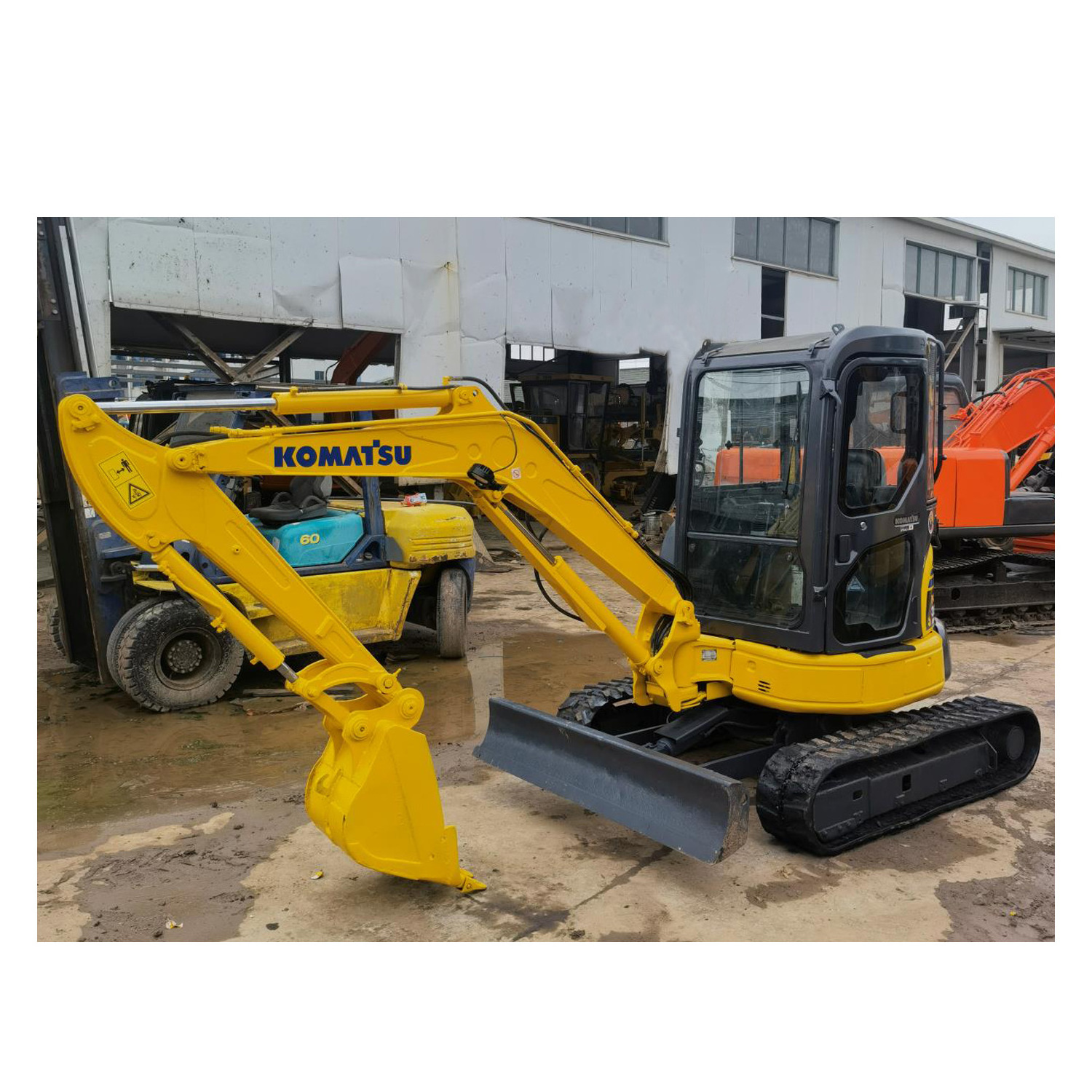 Good Price Second Hand Small Digger 90% New Farm Crawler Excavator Used Komatsu Pc35 Excavator For Sale