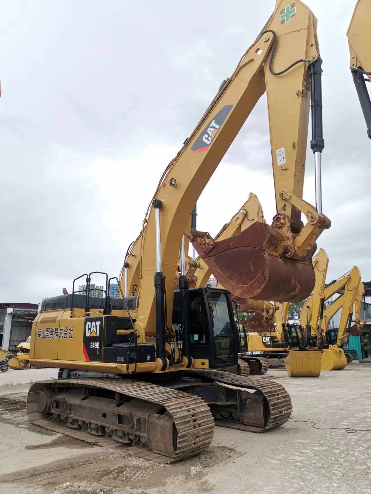 48 ton large japan second hand used 349 cat excavator for sale