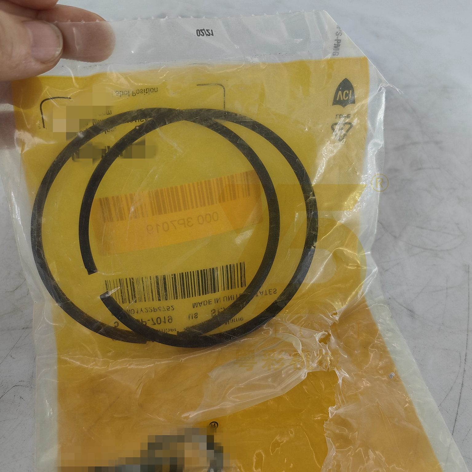 YUE CAI 3K1432 3N8506 3P7019 3S1259 metal seal ring fits for track loader 955H 977H wheel dozer 814B 814F 3P-7019