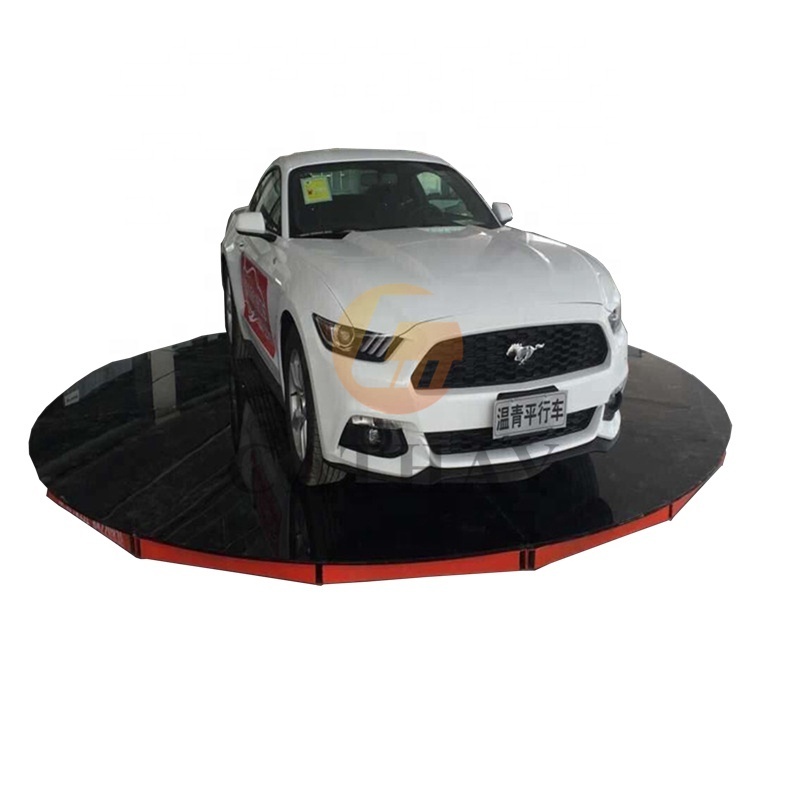 Ce Certificated Small Portable Rotating Driveway Turntable Car Park Lift