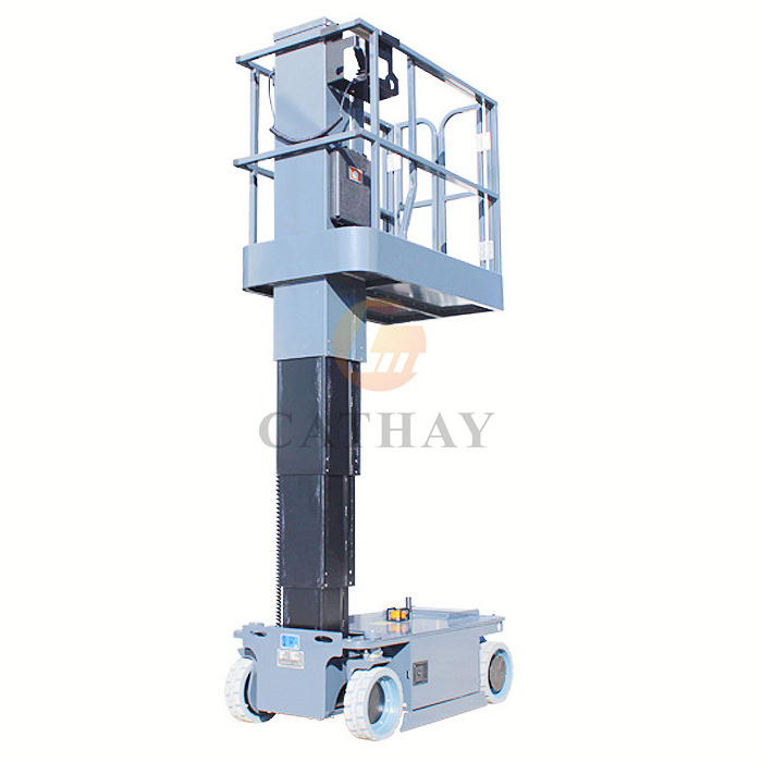 227kg load capacity movable batteries low level machine part fruit lifter for trees