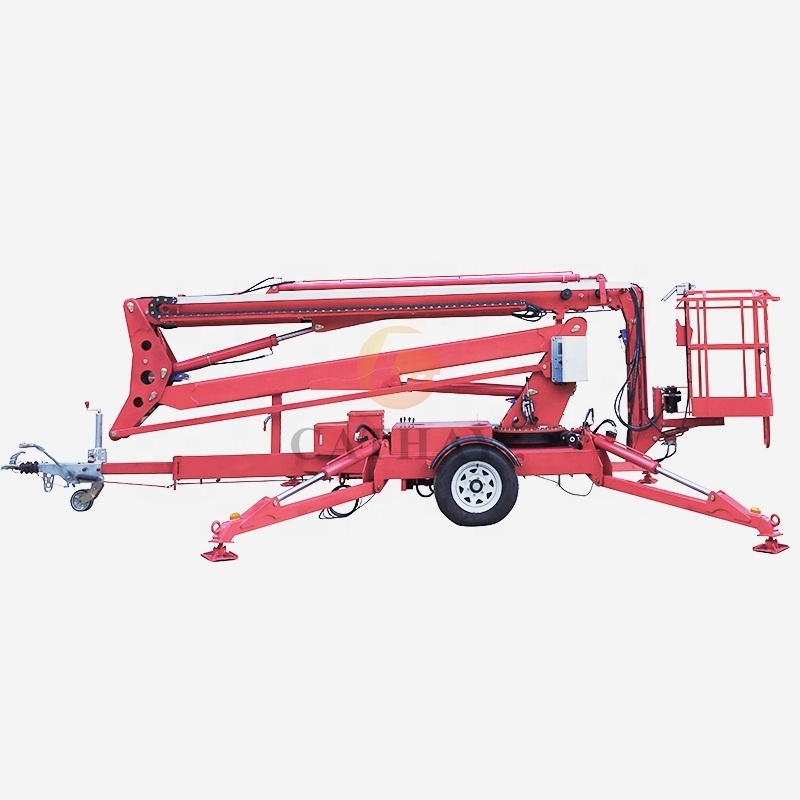 18m Industrial Mini Used Cheap Spider Lift Cherry Picker For Sale