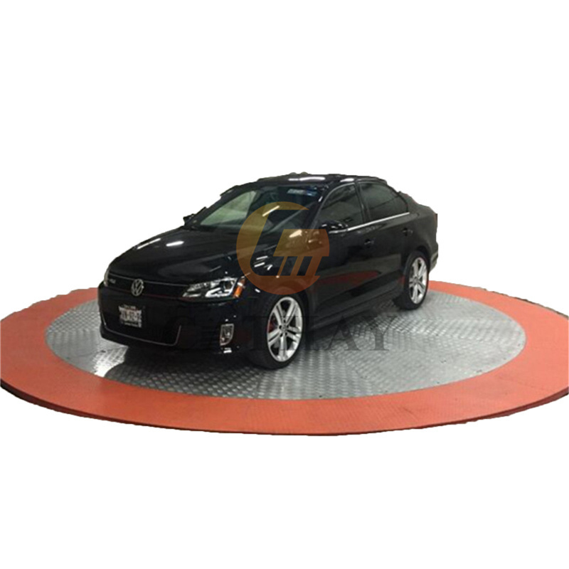 China electric motorized portable driveway auto show car turntable