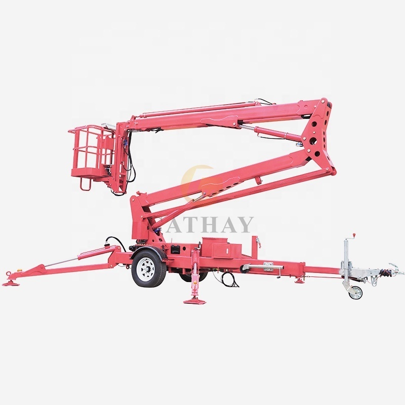 18m Industrial Mini Used Cheap Spider Lift Cherry Picker For Sale