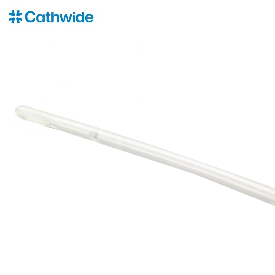 Disposable urethral catheterication kit contains urethral catheter hydrophilic coating and water schat