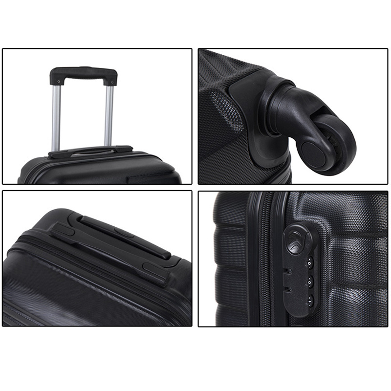 Factory Multifunctional Hardcase Travel Luggage 20 24 28 Inches Premium Abs Durable Business Affair Suitcase