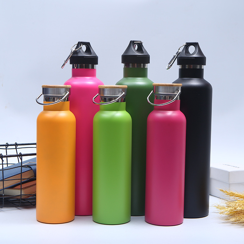 2023 sport bottled 350 500 600 ml 750ml 1000ml 1 liter 1l cold stainless steel drinking water bottle