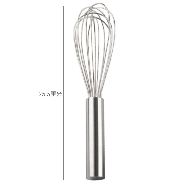 Non stick easy kitchen tools stainless steel hand push manual blender whisk mixer and egg beater set