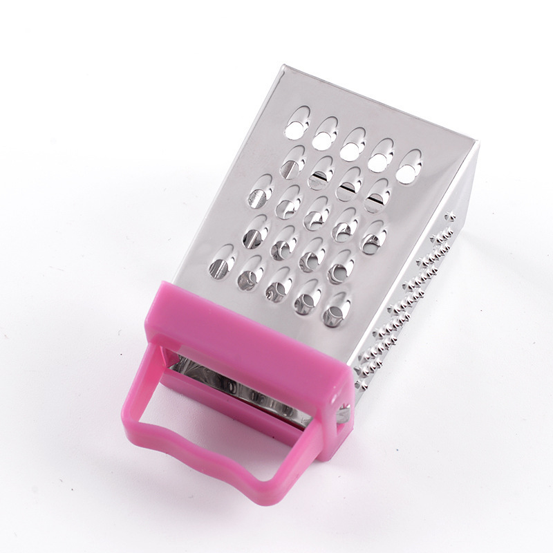 Hot Sell 3 Inches 4 Side Multi-function Stainless Steel Cheese Ginger Mini Grater