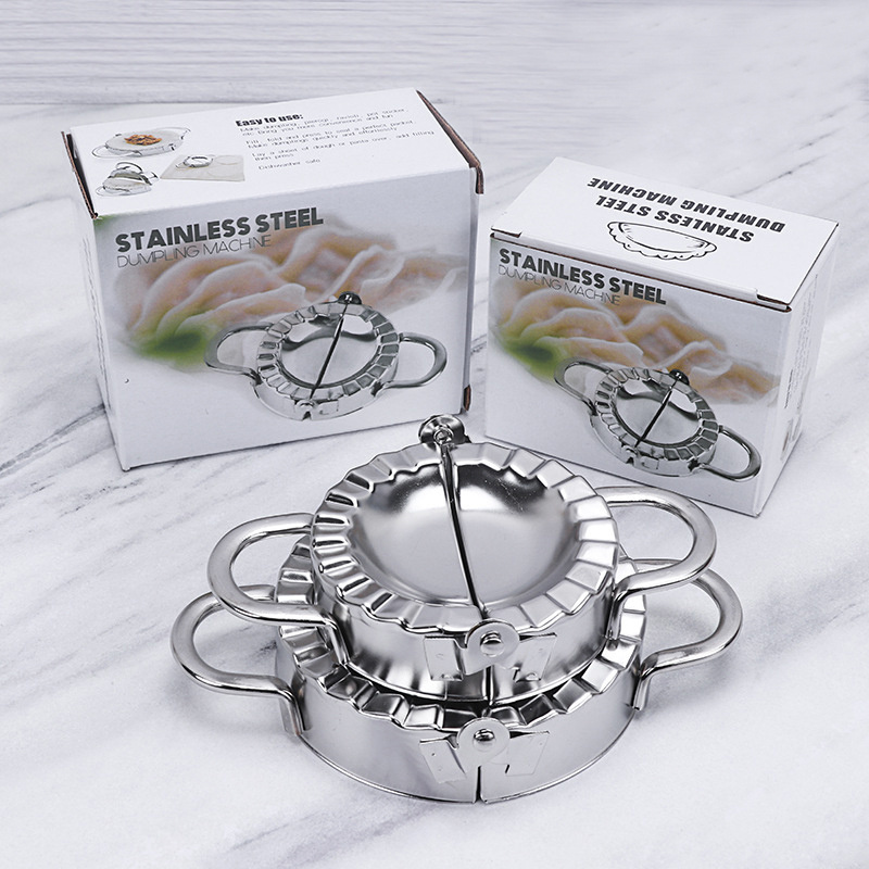 Dumpling Maker Stainless Steel Mini Empanada Press Mold - Pastry Tools Dumpling Mold