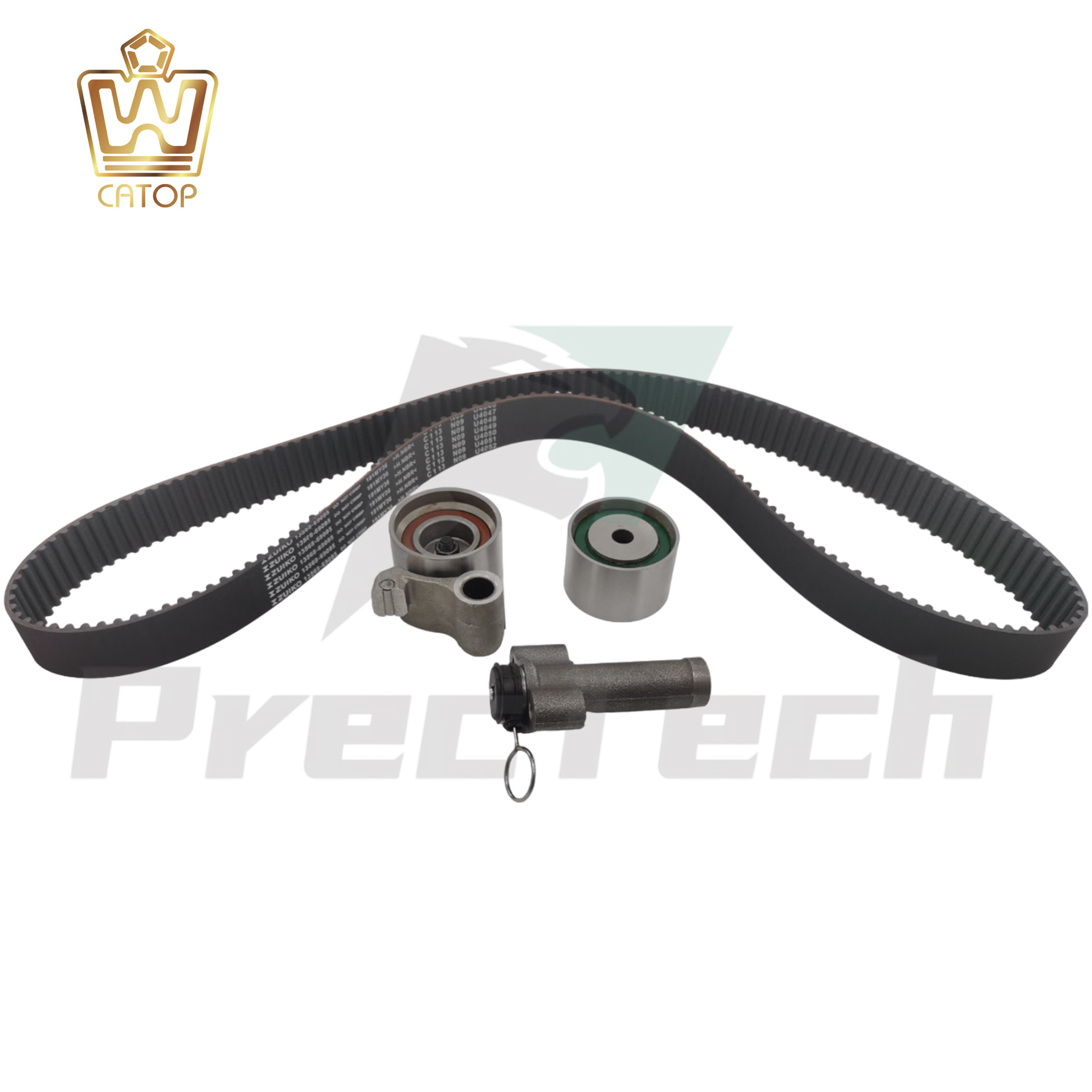 Wholesale New Gasoline Engine Auto Part Timing Belt Kit 4pcs Belt Tensioner for Toyota Land Cruiser Prado 5VZ Timing Kit