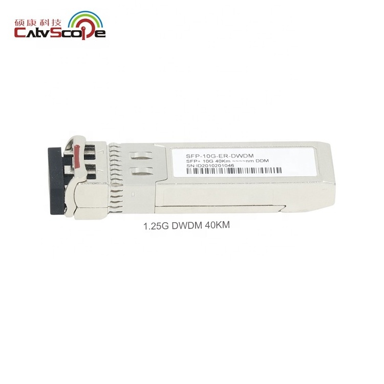 SFP-10G-ER Compatible, 10GBASE-ER SFP+ 1550nm 10/40/80/120km DOM Transceiver Module