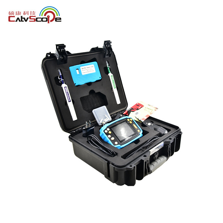 Handheld Video Optical Microscope with Cleaning Tool Kits for Inspecting Fiber End Face