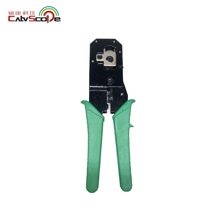 RJ45 RJ12 RJ11 networking Crimper round cable flat phone cable Stripper CAT5 CAT6 computer network lan cable crimping tool