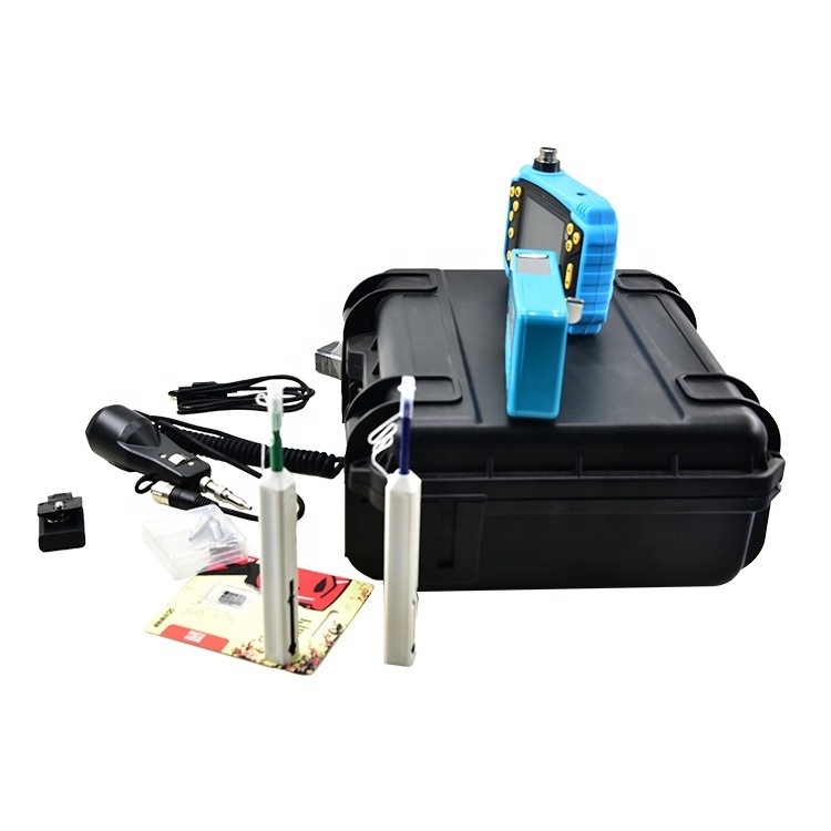 Handheld Video Optical Microscope with Cleaning Tool Kits for Inspecting Fiber End Face