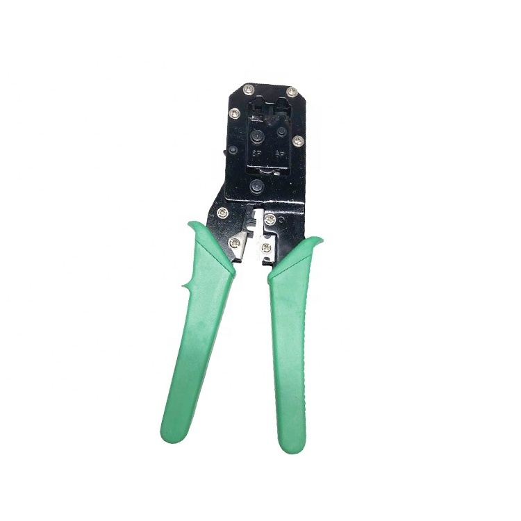 RJ45 RJ12 RJ11 networking Crimper round cable flat phone cable Stripper CAT5 CAT6 computer network lan cable crimping tool