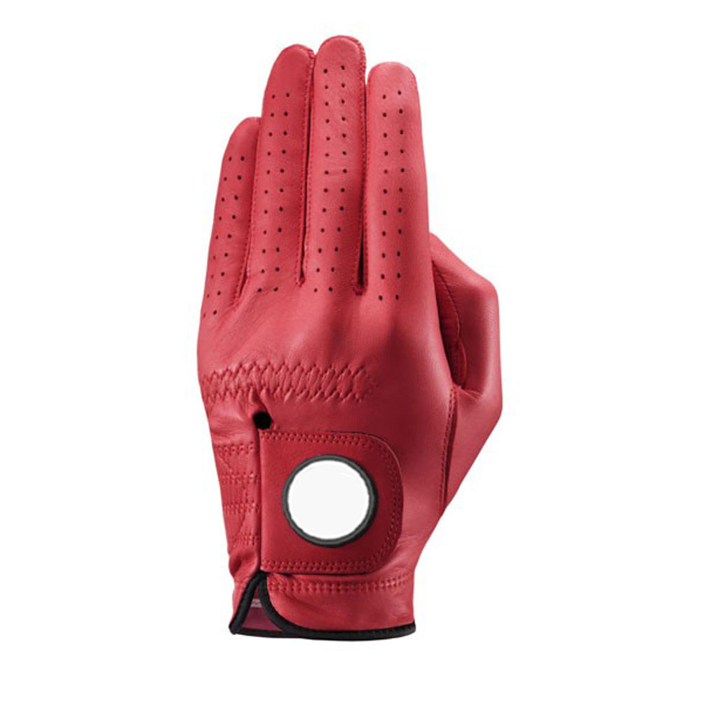 High Class Customize Logo Genuine Cabretta Leather Golf Gloves