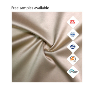 stretch charmeuse satin fabric elastic stretch spandex matte silk satin fabric for wedding dress stretchy satin fabric