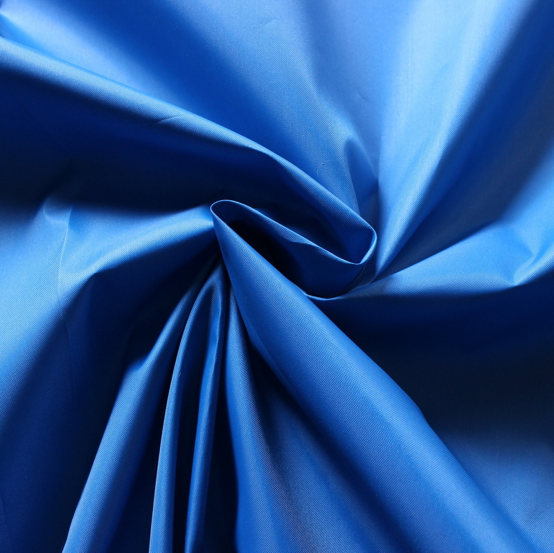 Royal blue Silver coated at the back Water Repellent Polyester Taffeta for car cover umbrella