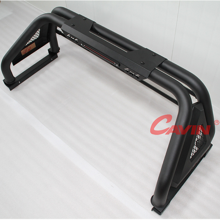 High Repurchase Rate Black Roll Bar For Toyota Hilux Truck Accessories 2015 2016 2017 2018 2019 2020 2021