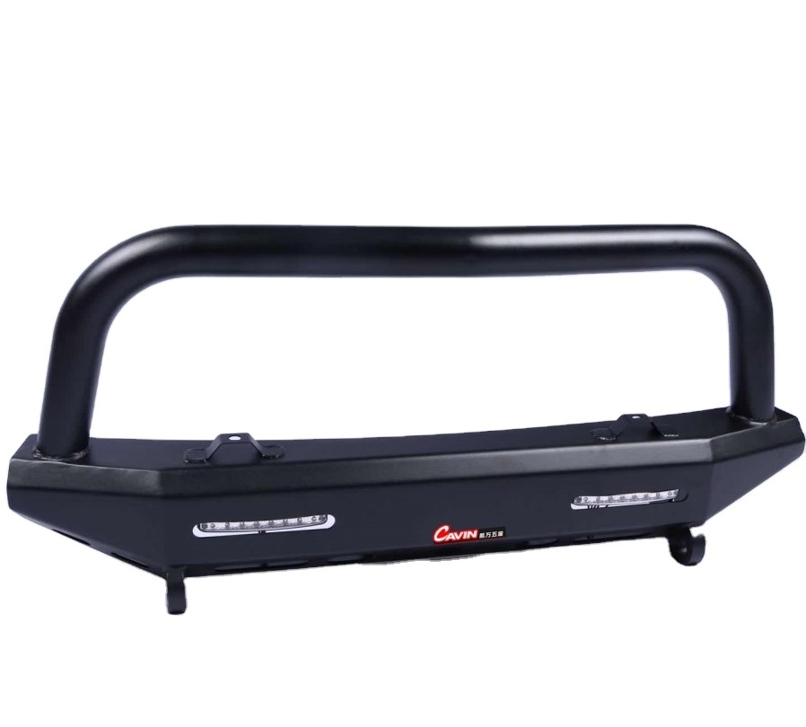 Small Bumper With Light For Ford Bronco Metal Steel Front Bumper Guard