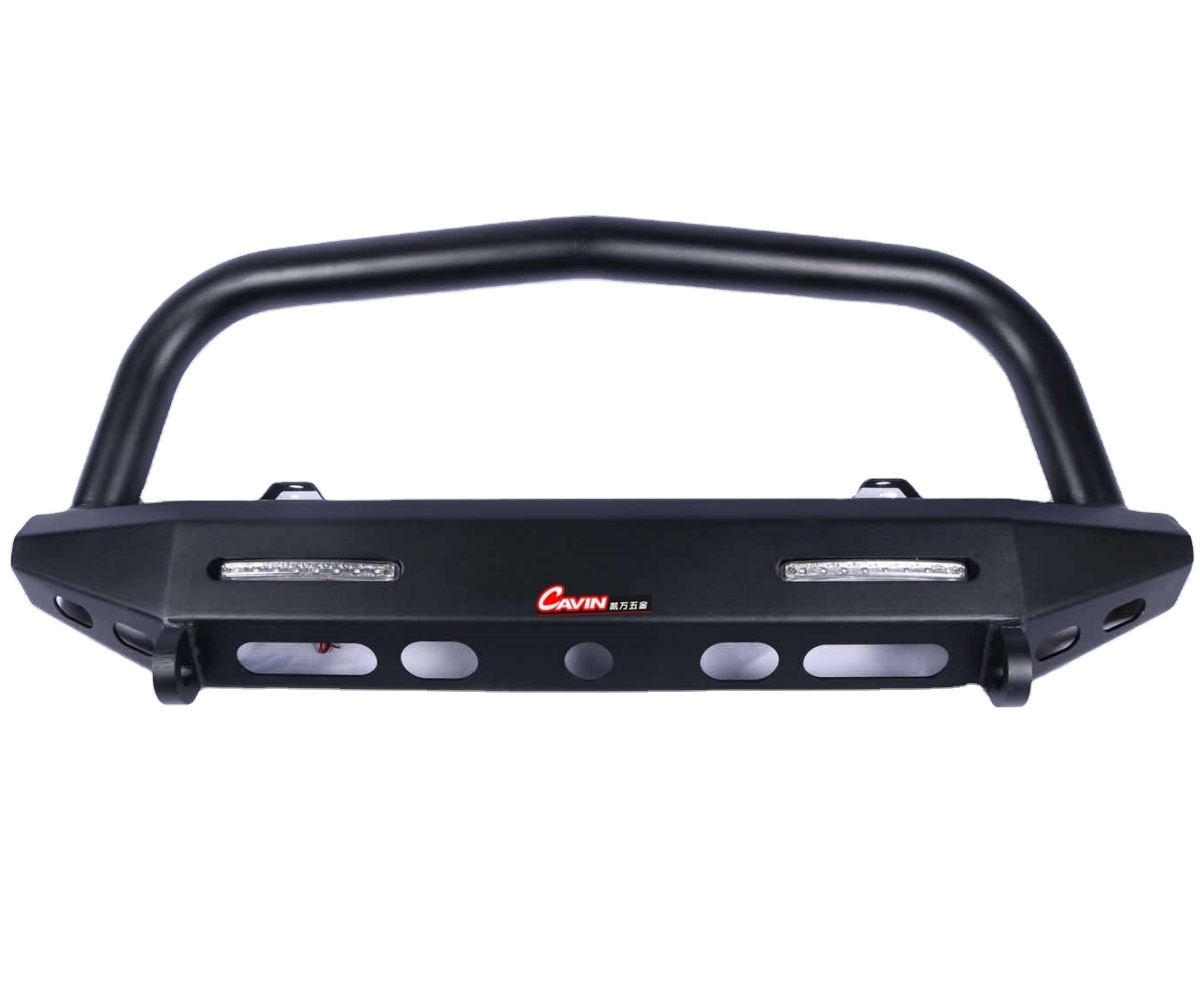 Small Bumper With Light For Ford Bronco Metal Steel Front Bumper Guard