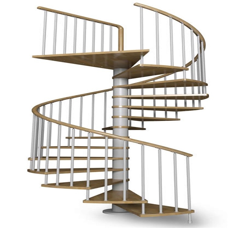 indoor villa use portable spiral stairs for outdoor duplex house spiral stairs prefabricated