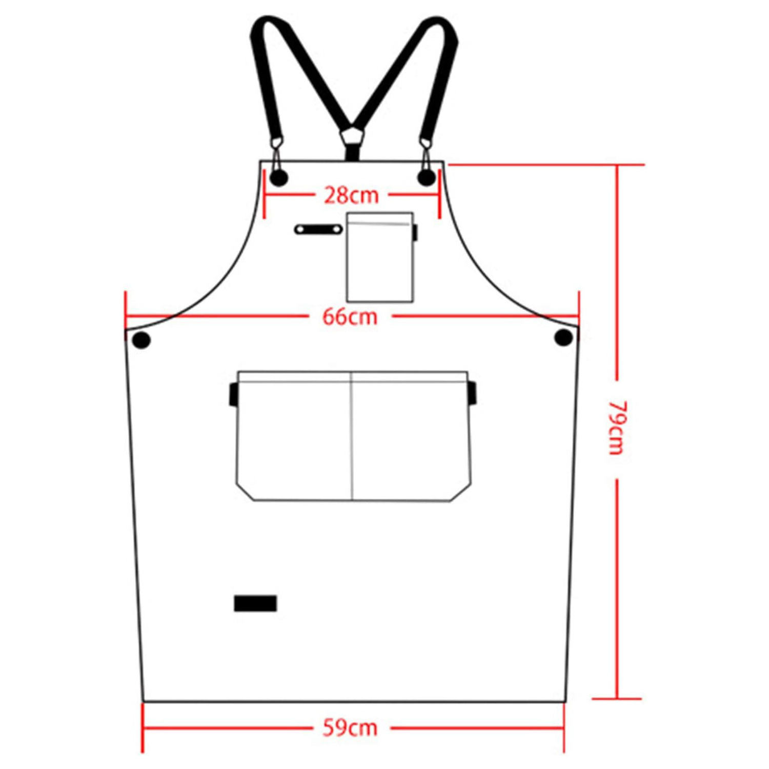 2024 New High Quality Cowhide Leather Welding Welders Aprons Work Safety Apron With Pockets Fire Proof Welding Apron