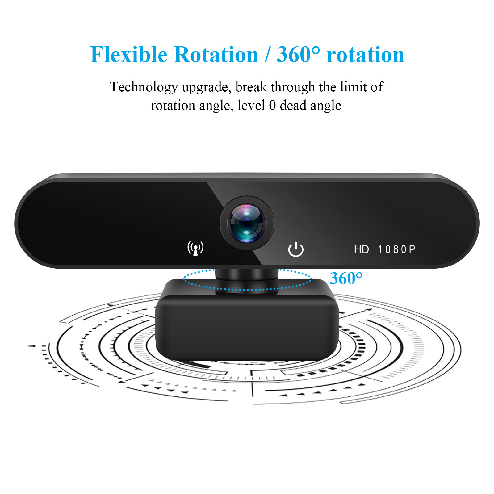 Hot sale 1080P webcam desktop notebook with microphone online usb HD video call camera webcam